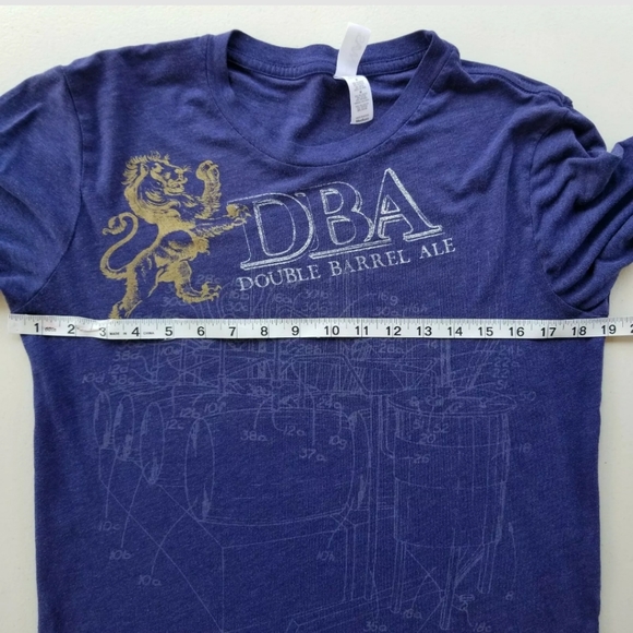 Firestone Walker Brewing DBA T-Shirt sz Medium Double Barrel Ale Beer Tee - Picture 7 of 9